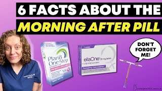 6 facts about the MORNING AFTER PILL [upl. by Lerrud243]