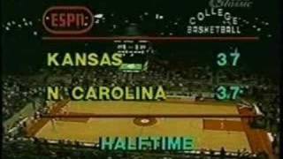 Jordans First College Game  N Carolina vs Kansas 1981 [upl. by Verile5]