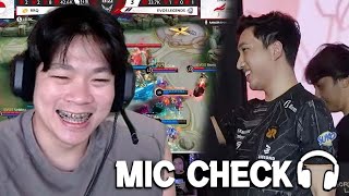 React Mic Check RRQ vs EVOS Week 7 Come Backnya Sang Sepuh [upl. by Einaffets141]