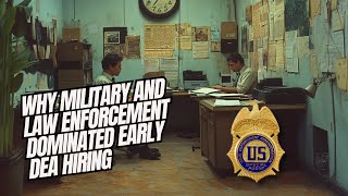 Why Military and Law Enforcement Dominated Early DEA Hiring [upl. by Gena]