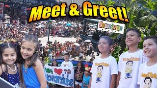 EvanTubeHD MEET amp GREET at Downtown Disney [upl. by Supmart336]