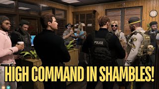 PD High Command Goes At Each Other After Cornwood Perma A Cop  NoPixel RP  GTA 5 [upl. by Kalam813]