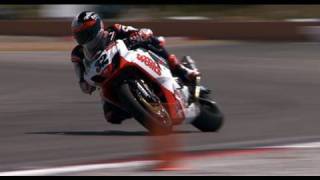 Eric Bostrom Superbike Testing Session at Spring Mountain [upl. by Eenafit348]