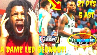 BUCKS VS HORNETS REACTION 2023 IN SEASON TOURNAMENT BUCKS VS HORNETS HIGHLIGHTS REACTION 2023 [upl. by Enhpad]