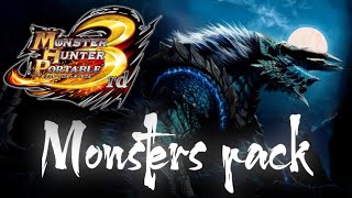 MH3RD MOD  Monster remaster HD PPSSPP [upl. by Blasius341]