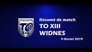 Résumé TO XIII v Widnes  Round 2 Championship  09022019 [upl. by Atikihc]