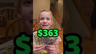 Money Spatula Challenge 💵 shorts money game challenge [upl. by Ycrep484]