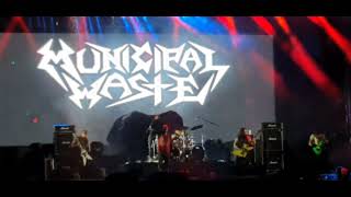 Municipal Waste  The Art of Partying LIVE  Mexico Metal Fest 11112023 Monterrey Mexico [upl. by Llirpa448]