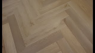 Herringbone Vinyl Plank Floors SPC Rigid Core 20 mil Wear Layer [upl. by Hepsibah]