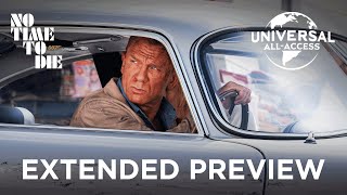 No Time To Die  Another Classic Bond Chase Scene  Extended Preview [upl. by Ainatit]