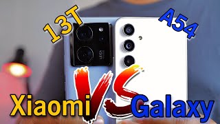 MENDING YANG MANA  XIAOMI 13T VS SAMSUNG GALAXY A54 🔥 TAHUN 2024 [upl. by Enyleve]