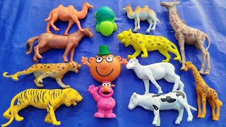 Learn Animals For Children Zoo Animal Toys for Kids toys for kids safari animals animals for kid [upl. by Nnayt]