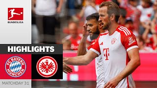 Kane Strikes Twice  FC Bayern München  Eintracht Frankfurt 21  Highlights  Matchday 31 – BULI [upl. by Ireland541]