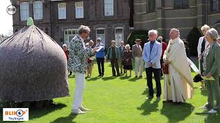 Sassenheim  St Pancratiuskerk Reuzenbol geplaatst  12052024 [upl. by Wenda512]