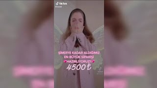 Küçük işletme sipariş paketleme videolarıTürk16📦✨TikTok64 ABONE İÇİN TEŞEKKÜR EDERİM 💖 [upl. by Nodab]