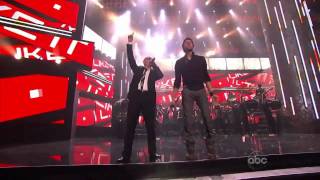 Enrique Iglesias Ft Pitbull  Tonight and I like it  Live AMA awards [upl. by Tevlev]