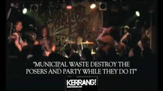 Municipal Waste  The Art Of Partying VIDEO [upl. by Anitac]