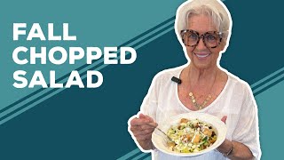 Love amp Best Dishes Fall Chopped Salad Recipe  Fall Salads for a Crowd [upl. by Hayden]