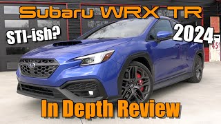 2024 Subaru WRX TR Start Up Test Drive amp In Depth Review [upl. by Marion]