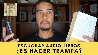 ¿Escuchar audiolibros es lo mismo que leer ¿O es hacer trampa [upl. by Monto]