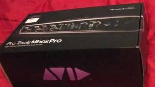 MBOX PRO  AVID PRO TOOLS UNBOXING [upl. by Dimitry]