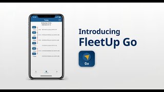 FleetUp Go Mobile Workforce App  FleetUp [upl. by Aylmar]