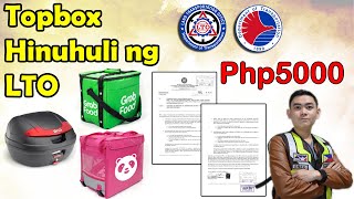 Topbox hinuli ng LTO [upl. by Fitzgerald]