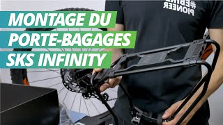 Un portebagages vélo pour VTT toutsuspendu   EBIKE24 fr [upl. by Salohcin]