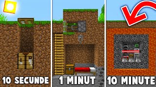 Construiesc O Baza Secreta Modata in 10 secunde 1 Minute 10 Minute [upl. by Notyep145]