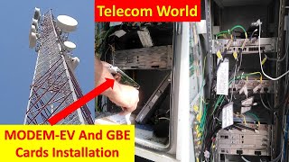 How To Install New Modem Cards In NEC IDU Ipasolink  Modem Cards Installation Telecom engineering [upl. by Nerdna]