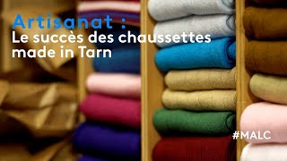 Artisanat  le succès des chaussettes made in Tarn [upl. by Jaclyn]