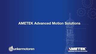 Dunkermotoren  DE AMETEK Advanced Motion Solutions [upl. by Nohcim]