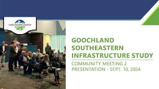 Community Meeting  Southeastern Infrastructure Study 9102024 [upl. by Maggee]