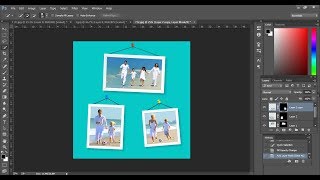 How To Make A Photo Collage In Photoshop [upl. by Eelrahc]