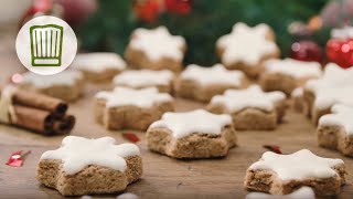 Zimtsterne  Traditionelles Gebäck zur Weihnachtszeit by chefkochde [upl. by Agnella]