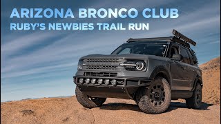 My 2021 Bronco Sport Badlands Joins The Arizona Broncos Club Trail Run  Tales From The Trails [upl. by Chancelor]