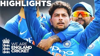 Kuldeep amp Rohit Dominate England  England v India 1st ODI 2018  Highlights [upl. by Inverson]