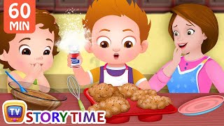 ChaCha learns to make cupcakes  Many More ChuChu TV Good Habits Bedtime Stories For Kids [upl. by Aidroc]