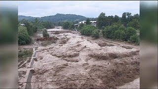 Regen und Überschwemmungen in der Schweiz und anderen Ländern [upl. by Hildagard]