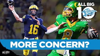 Should the Michigan Wolverines or Oregon Ducks be more worried after Week 1  ALL Big Ten Podcast [upl. by Dayle]