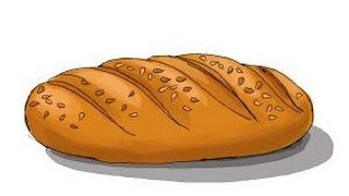 How to draw bread [upl. by Hubbard]