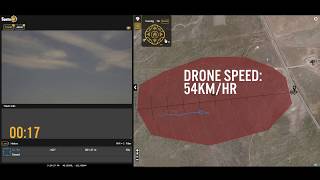 Drone Detection at 863m with the SpotterRF A2000 Radar Perimeter  Air Surveillance Radar System [upl. by Grobe]