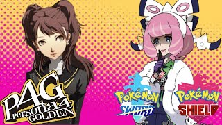 Pokemon SWSH Klara Battle Theme and P4A Ultimax Twinkle☆Star MashUp [upl. by Ahsircal]