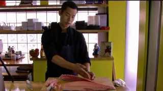 Sushi Masterclass How to breakdown a hamachi fillet like a pro [upl. by Hindorff]