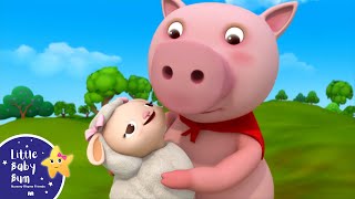 Little Bo Peep Has Lost Her Sheep  Nursery Rhymes for Babies by LittleBabyBum  ABCs and 123s [upl. by Badger]