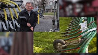 Grassland versus Low Disturbance Manure Dragline Injection University of Wisconsin Haul Manure [upl. by Levi]