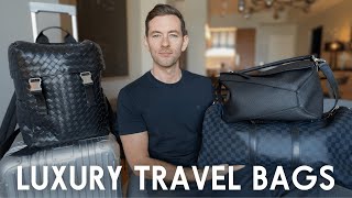 Top 4 Luxury Travel Bags [upl. by Enneyehs537]