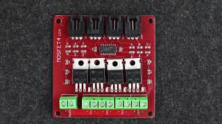 IRF540 4CH MOSFET Switch Module [upl. by Forelli]