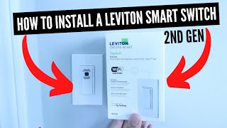 How To Install A Leviton Smart Switch D215S [upl. by Thielen934]