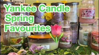 Yankee Candle Spring favourites 🌸🌷🌹🌼 [upl. by Baillie596]